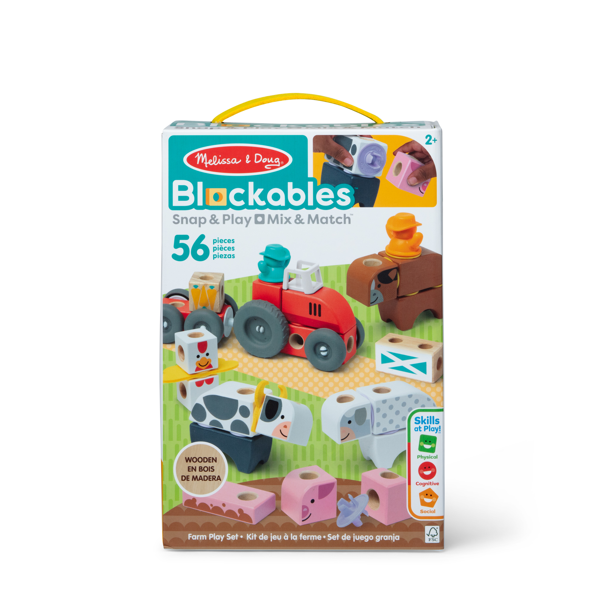 Blockables - Çiftlik Oyun Seti - 56 parça