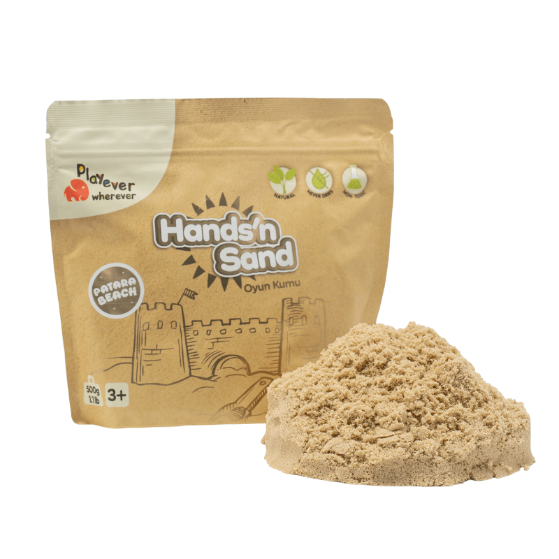 Hands'n Sand Doğal Oyun Kumu 500gr - Naturel