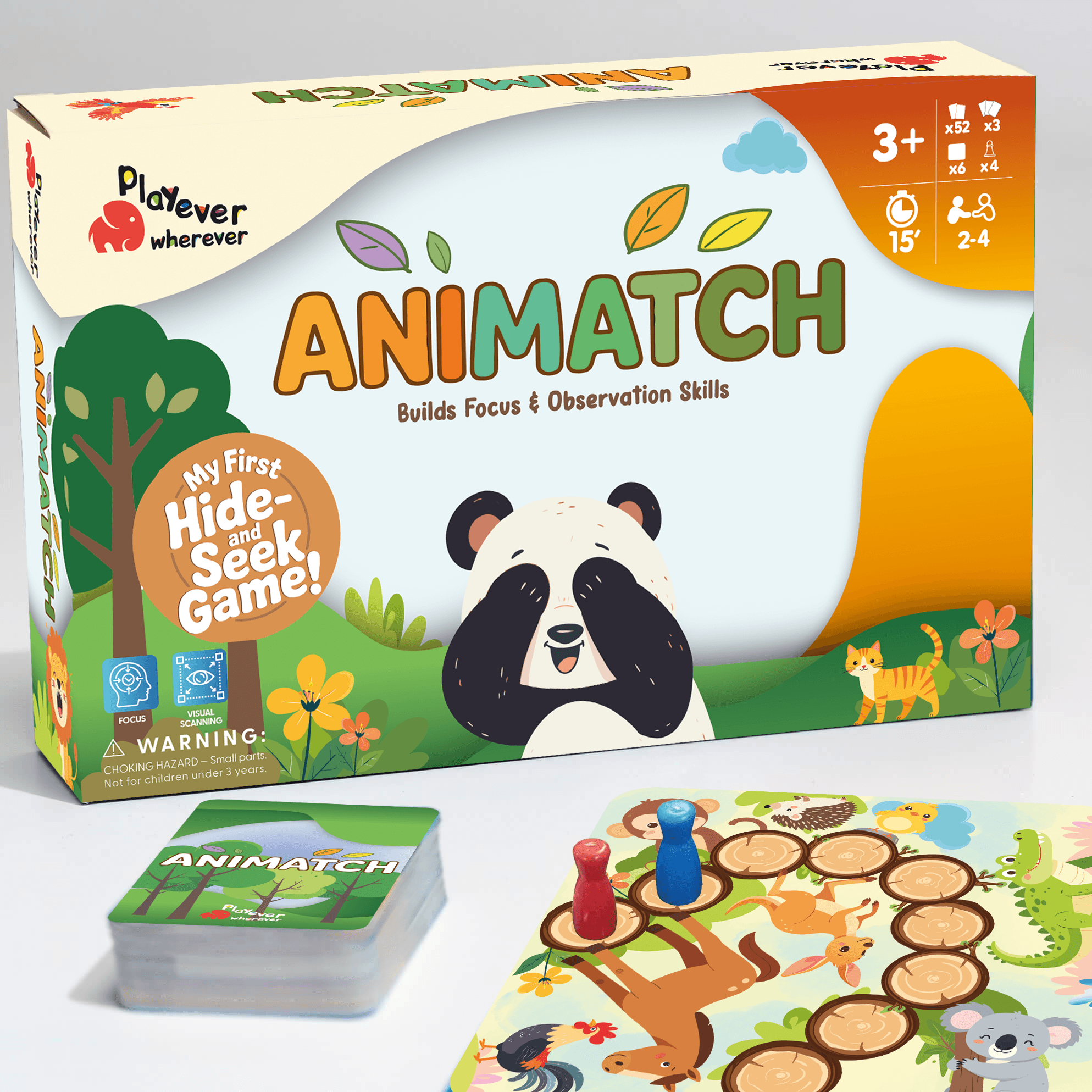 Animatch - Hayvanları Bul ve Eşleştir Kutu Oyunu