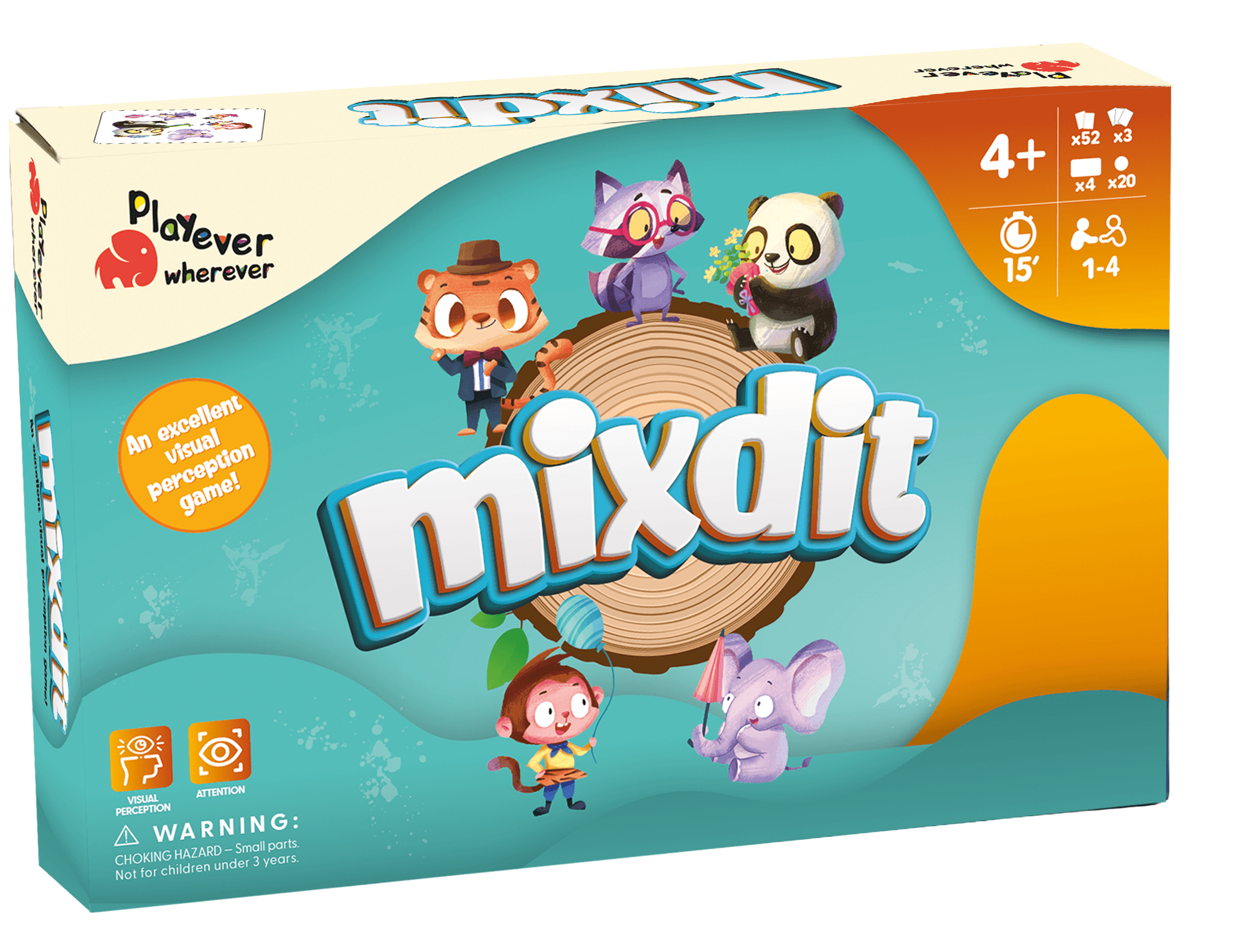 Mixdit - Dikkat ve Görsel Algıyı Geliştiren Kutu Oyunu