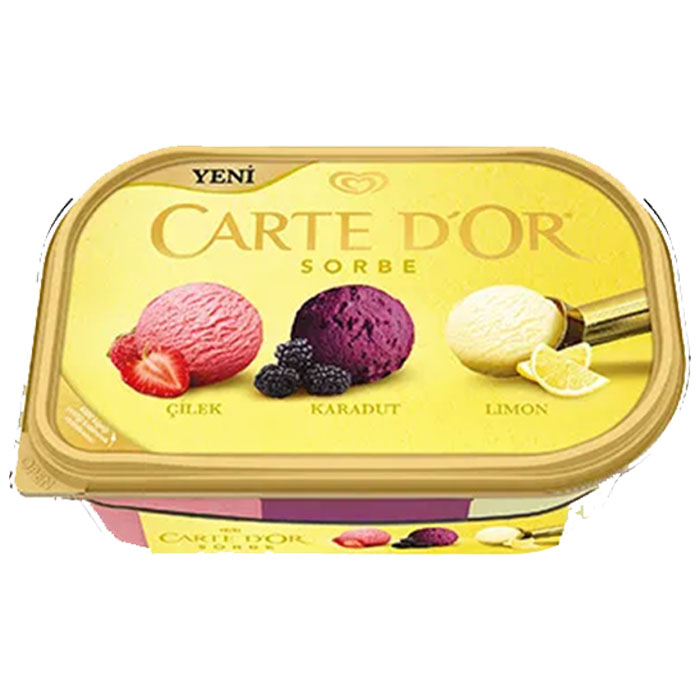 ALGIDA CARTE DOR SORBE CILEK KARADUT LIMON 850 ML | Dondurma