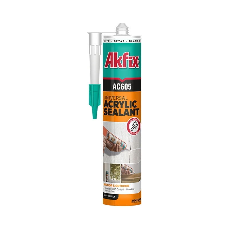 AKFIX Mastik Akrilik AC606 280ml 500gr Beyaz