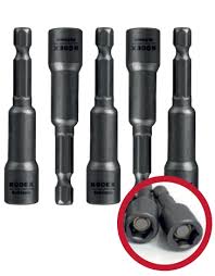 RODEX Manyetik Somun Adaptörü 8x65mm 5 Li Paket