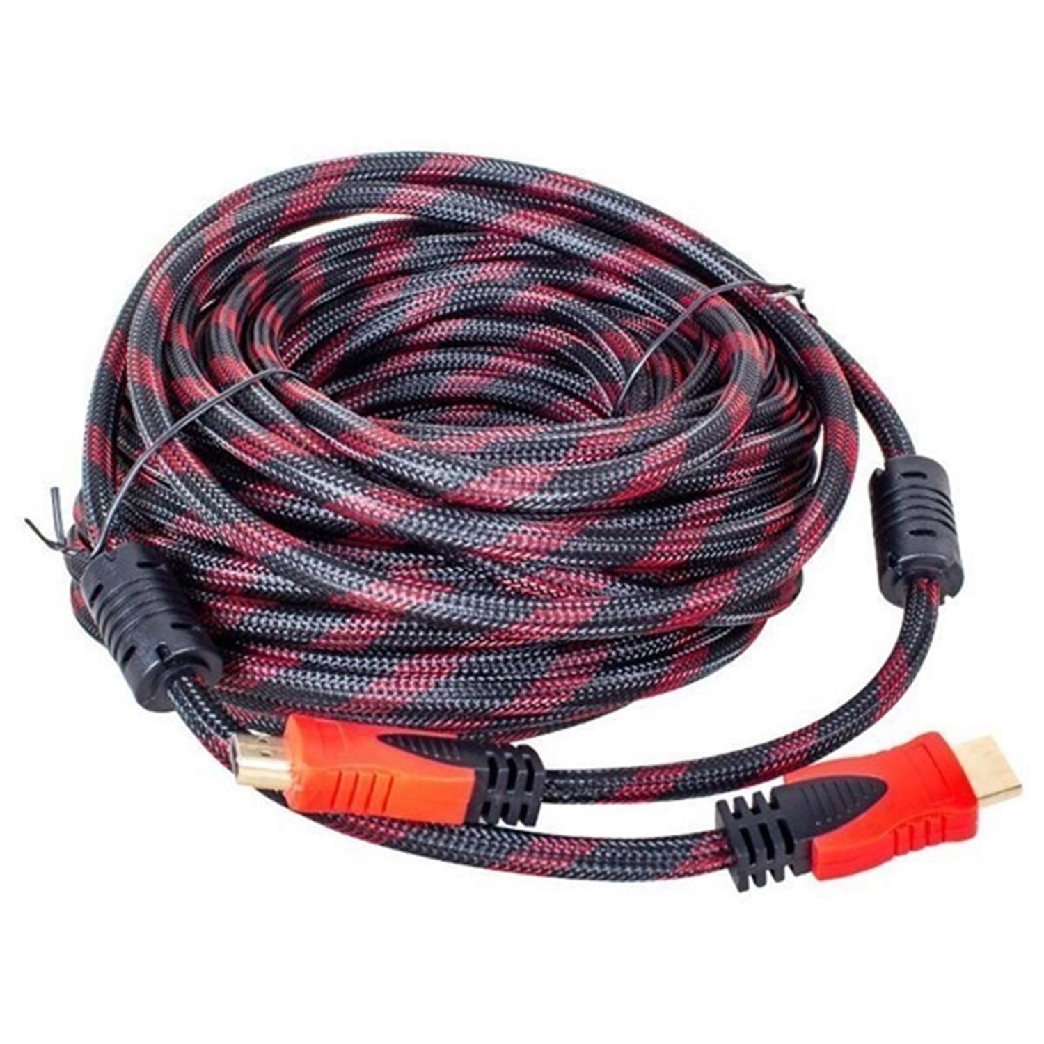 HDMI Kablo 20mt Altın Uçlu Örgülü