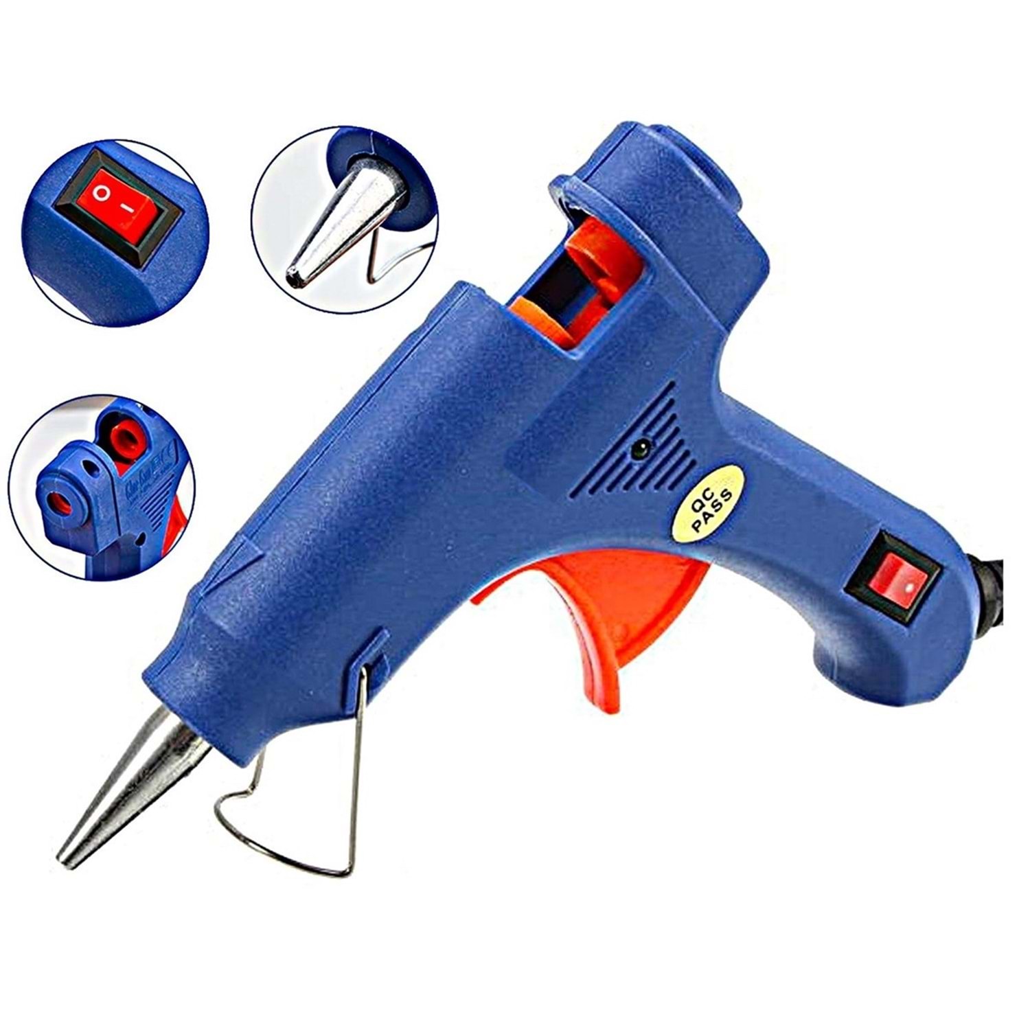 Sıcak Silikon Tabancası On/Off Swictch Rewel 40 WATT