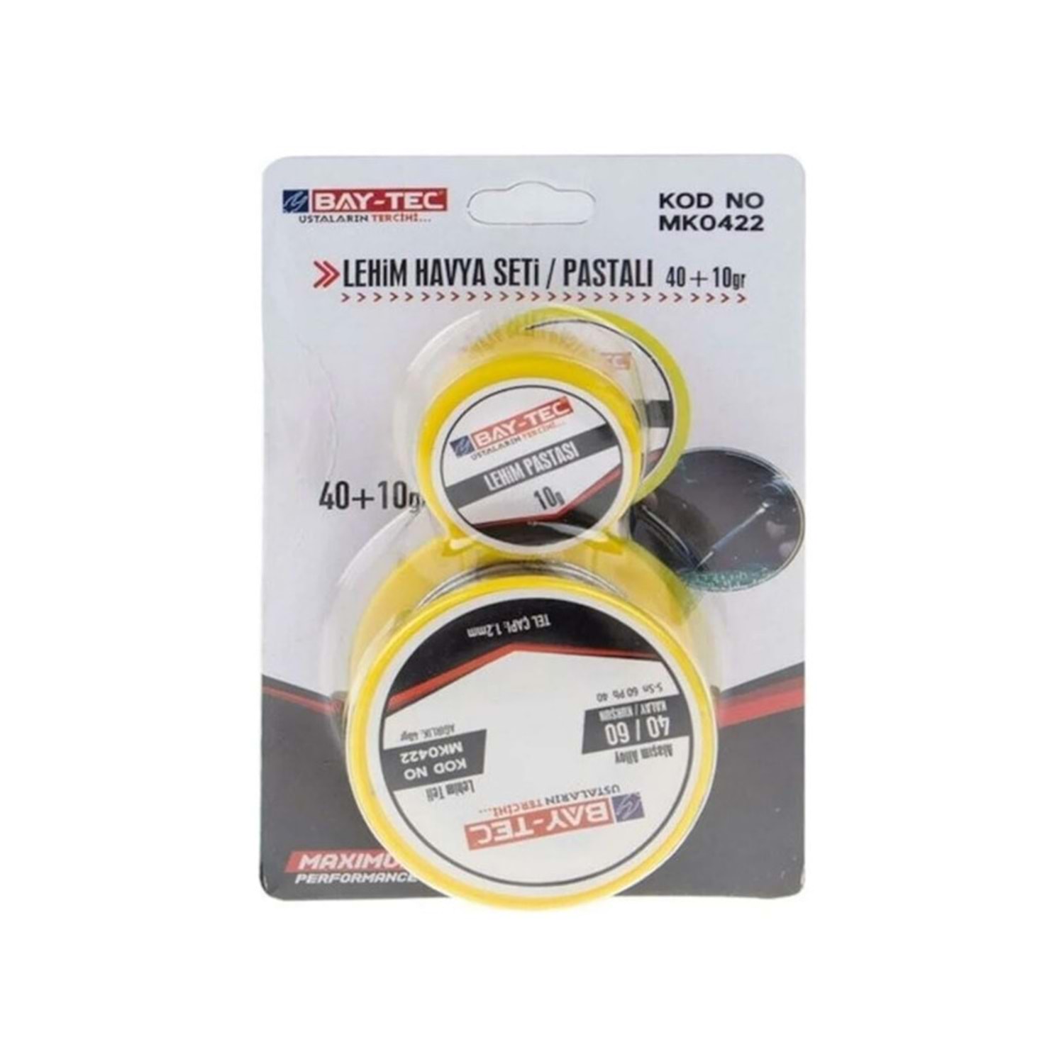 Lehim Teli Pastalı 40+10 gr Baytec