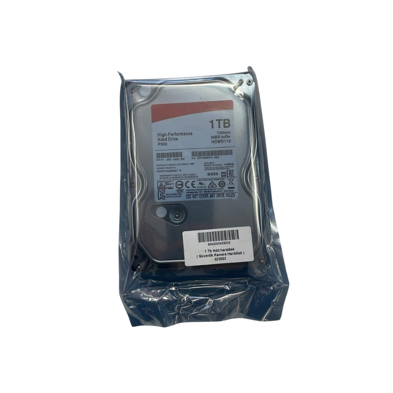 Harddisk 1TB Güvenlik Harddisk