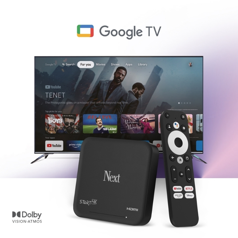 NEXT Start 2/16 4K Ultra HD Android BOX Google 114085