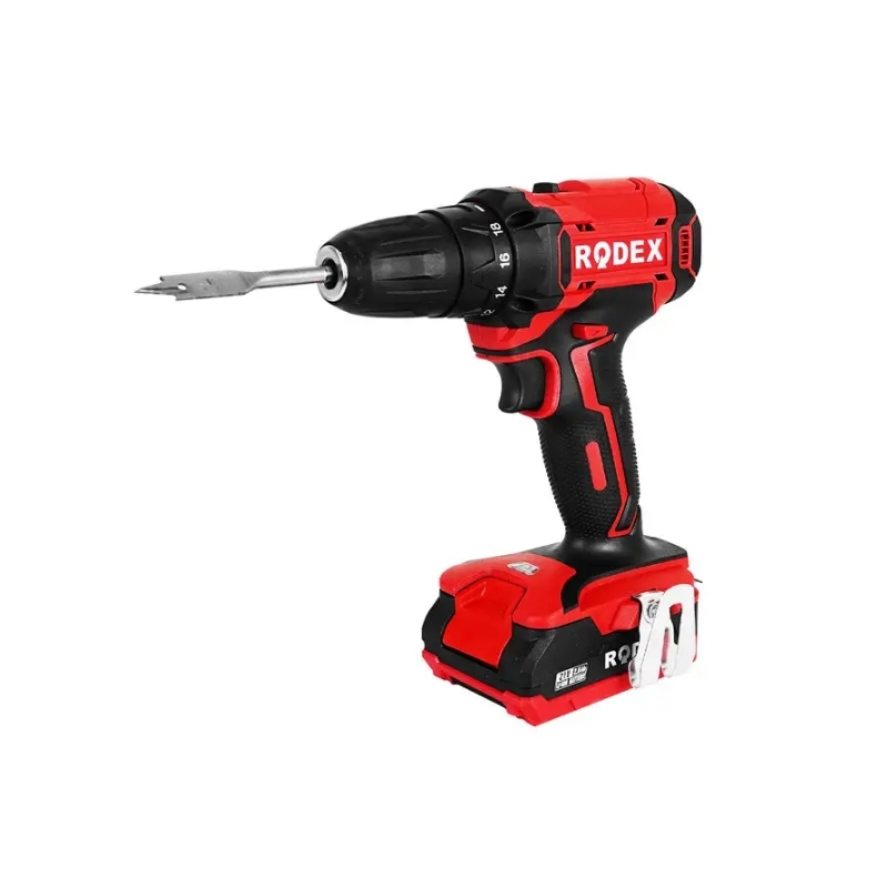 RODEX Akülü  Matkap 35NM Tork 21V 2*2A Akü Aksesuarlı Çantalı