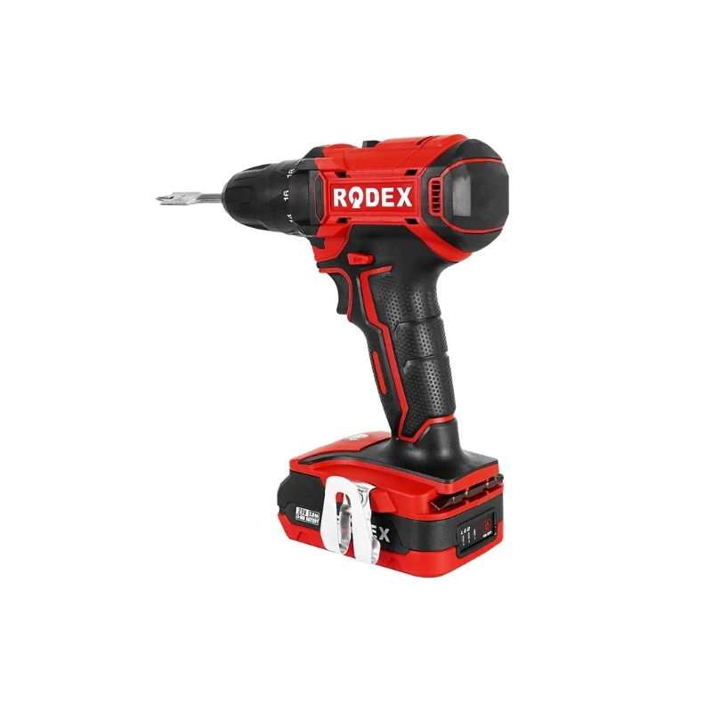 RODEX Akülü  Matkap 35NM Tork 21V 2*2A Akü Aksesuarlı Çantalı