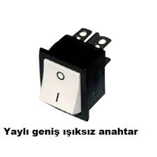 Geniş Işıksız Anahtar Yaylı