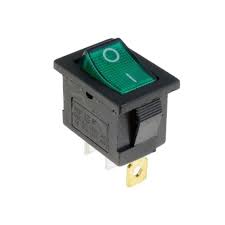 Mini Işıklı Anahtar Yeşil