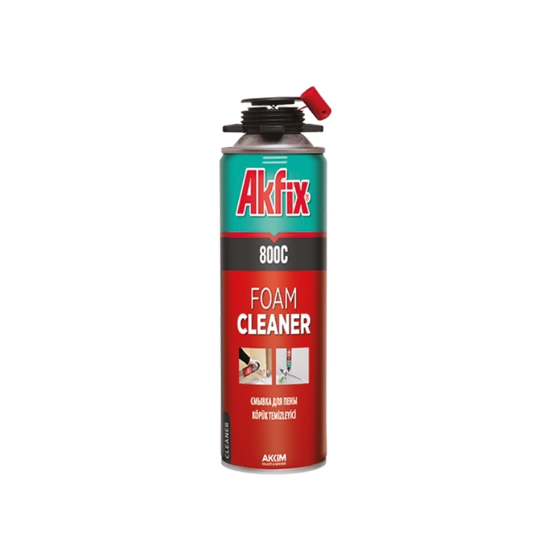 AKFIX Köpük Temizleyici Sprey 800C 500ml