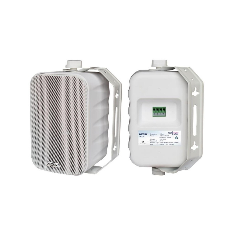 Hoparlör Duvar Tipi Trafolu Dexun D-425T 4"10Cm 30W 8 Ohm 70/100V Tekli