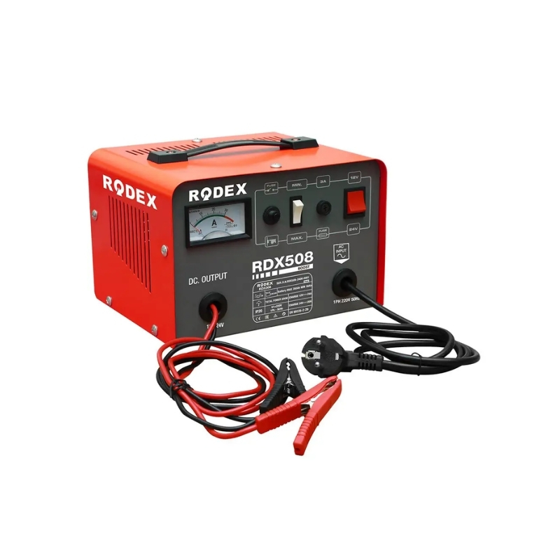 RODEX Şarj Makinesi E.Akü 12V/24A 24V/20A 30-350Ah