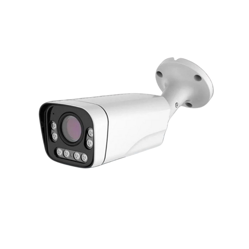 Bullet Kamera AHD 5MP Gece Görüşü Renkli Sesli Mikrofonlu Büyük Metal Kasa WarmLedli Rt-758W