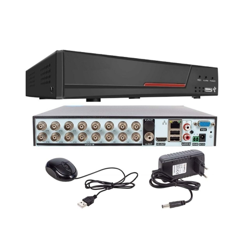 Kamera Kayıt Cihazı 16 Kanal 5MP Destekli DVR Xmeye Programı 232004