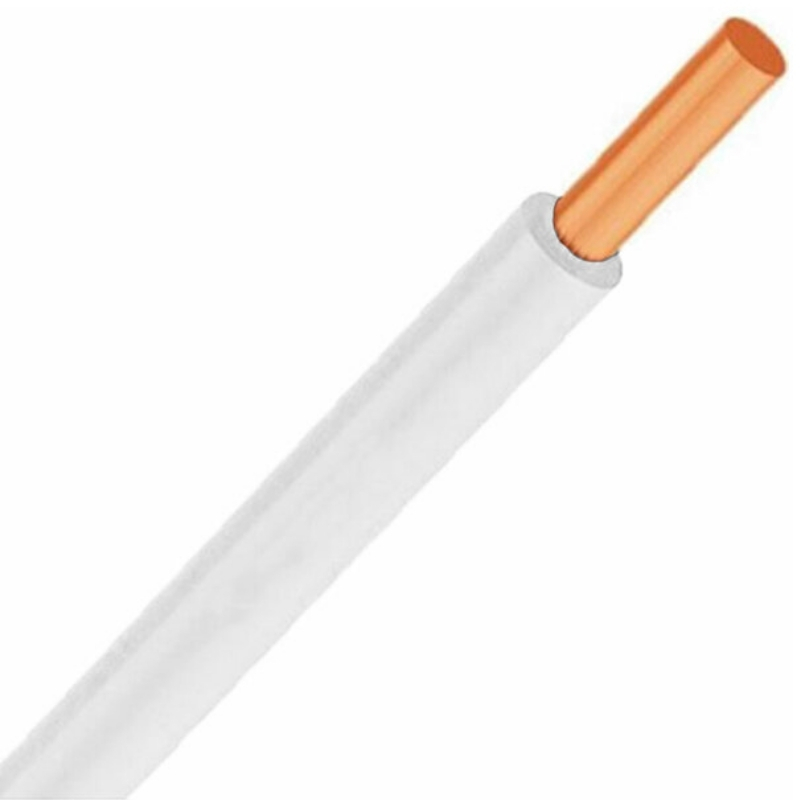 HÜNKA Nya Montaj Kablosu 0,80 mm H05Z1-U (Hffr) Beyaz 200lük