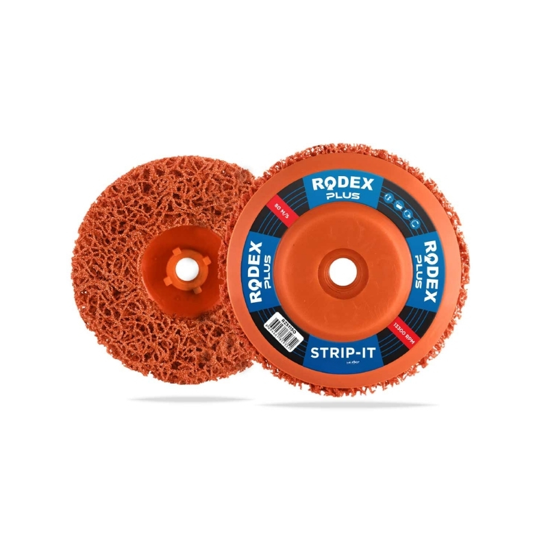 RODEX Metal Parlatma Diski Turuncu 115mm Göbek Çapı (5/10/50)