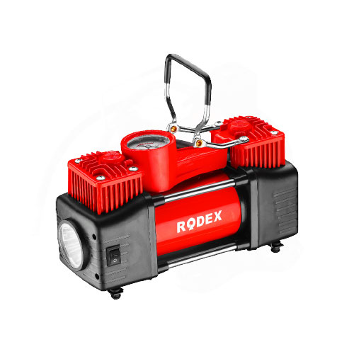 RODEX Hava Kompresörü Çift Pistonlu 150PSI 12V210W
