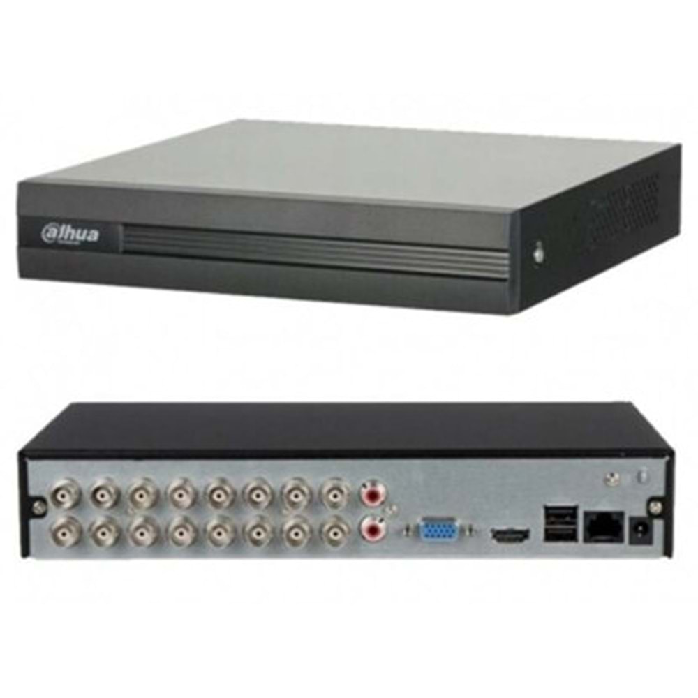 DAHUA Kayıt Cihazı 16 Kanal DVR AHD 1B16-I 1xSes 1xVga 1xHhdmi Hdcvi/Ahd/Tvi/Cvbs/Ip Hibrit 232019