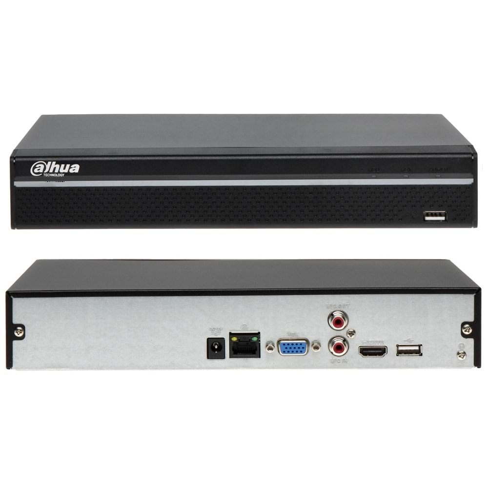 DAHUA Kayıt Cihazı  4 Kanal NVR2104HS-4KS2 4 Kanal VGA/HDMI 1080P NVR