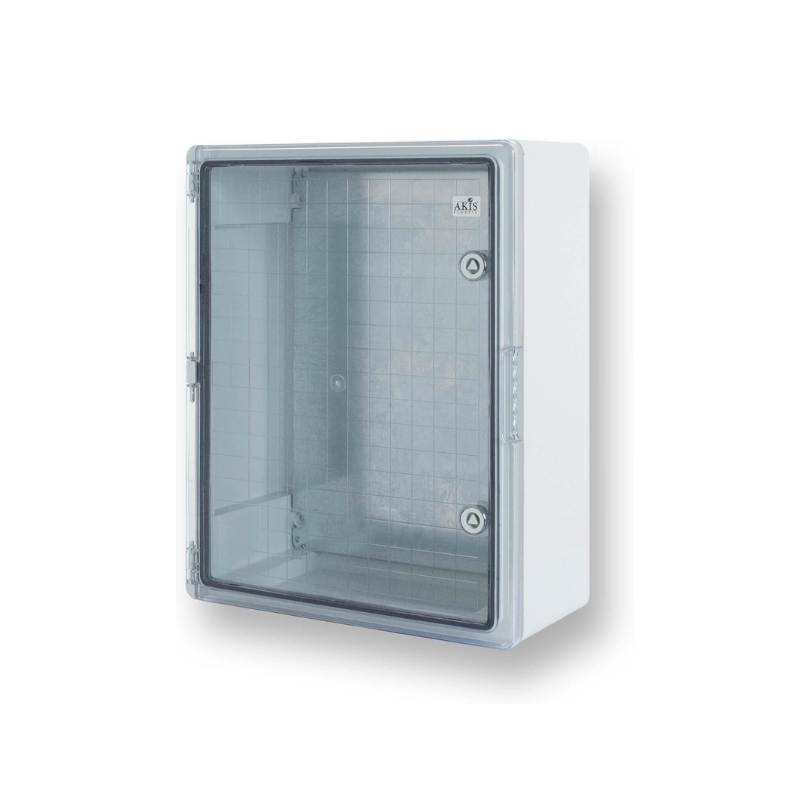 AKİŞ Plastik Pano Şeffaf Kapaklı Taban Saçlı (50*60*23 cm)