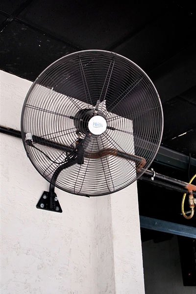 HİMS Turbo Duvar Sanayi Tipi Vantilatör 75cm Kablolu Anahtarlı