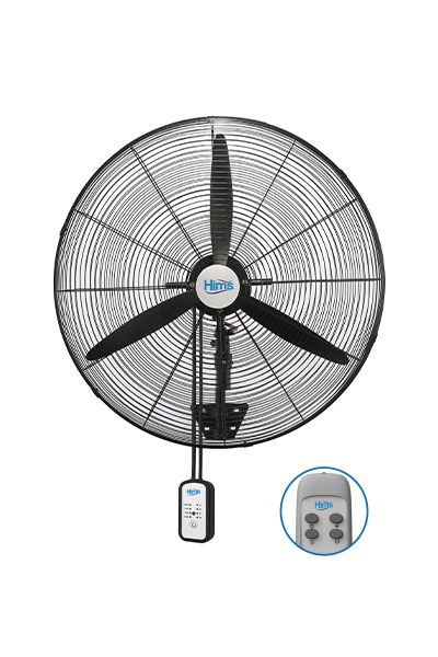 HİMS Turbo Duvar Sanayi Tipi Vantilatör 75cm Kumandalı