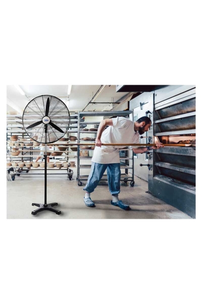 HİMS Turbo Ayaklı Sanayi Tipi Vantilatör 210W 75cm
