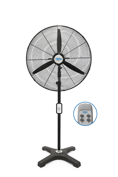 HİMS Turbo Ayaklı Sanayi Tipi Vantilatör Kumandalı 210W 75cm
