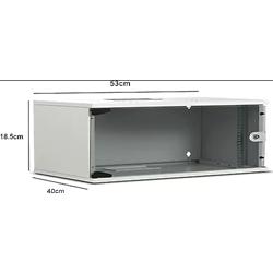 Rack Kabin Duvar Tipi 4U 19 İnç 540*400*237 mm
