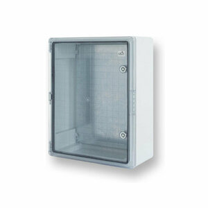 AKİŞ Plastik Pano Şeffaf Kapaklı Taban Saçlı (40*50*18 cm)