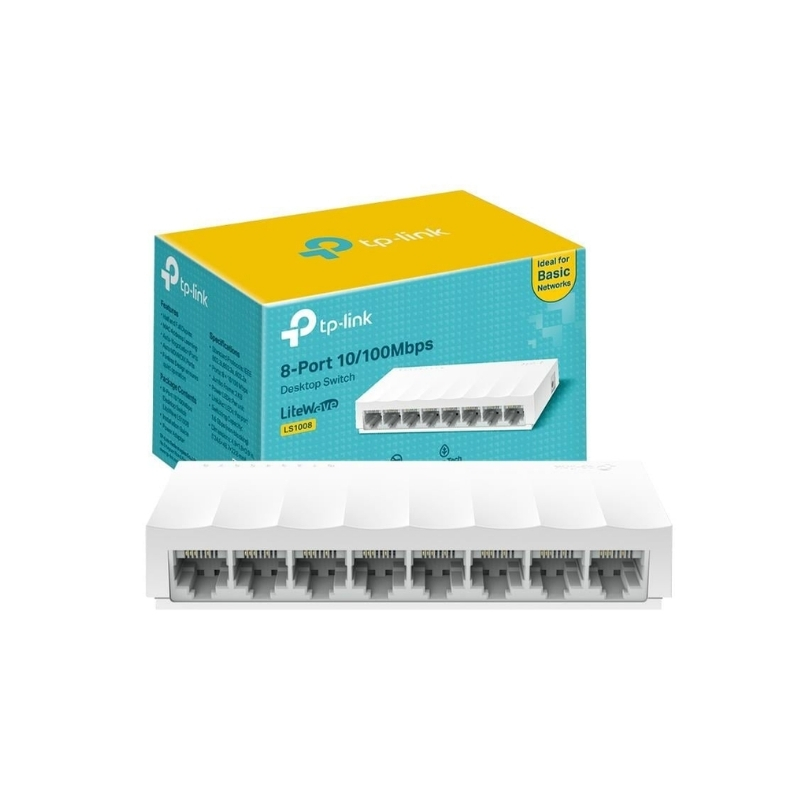 Ethernet Switch TP-LINK LS1008 8 Port 10/100 MBPS