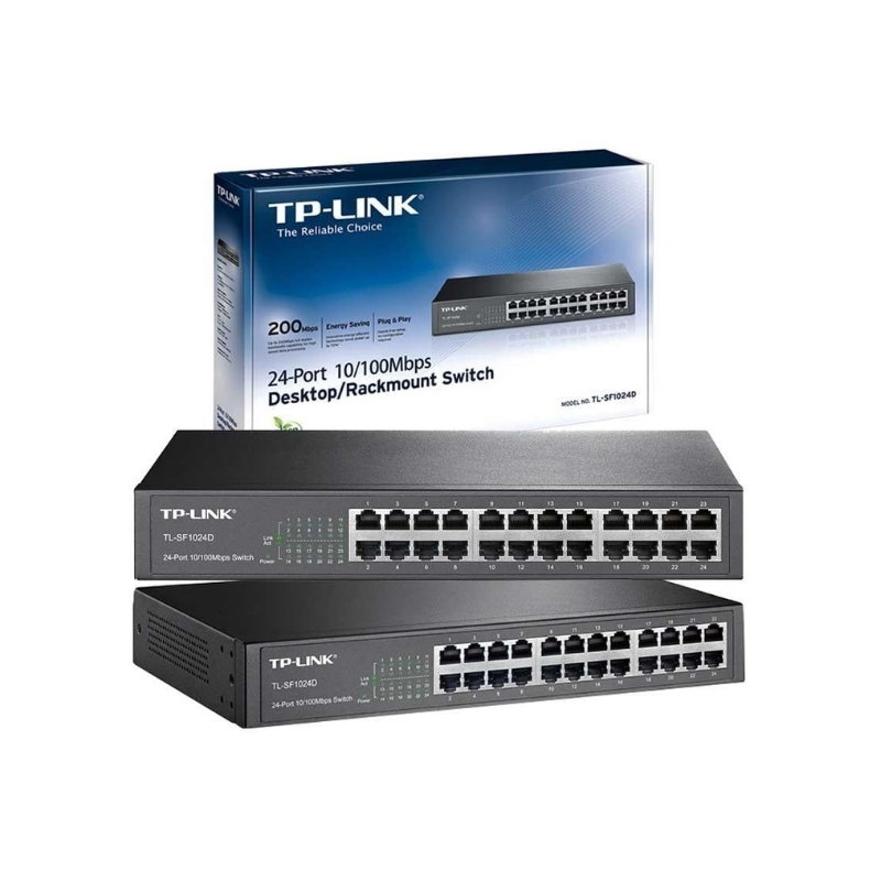 Ethernet Switch TP-LINK TL-SF1024D 24 Port 10/100 MBPS