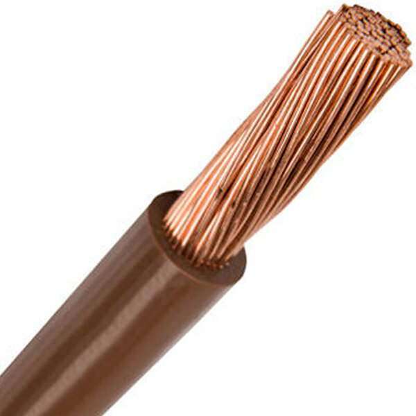 HÜNKA Nyaf Kablo H07V-K 10 mm2 Kahve (Makara)