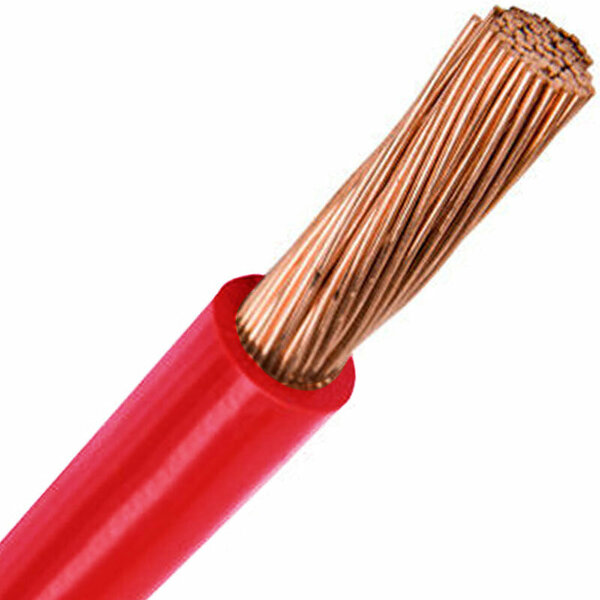 HÜNKA Nyaf Kablo H07V-K 10 mm2 Kırmızı (Makara)
