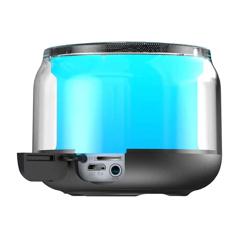 Magıcvoıce S-300 Şeffaf Camlı Renkli 5W Taşınabilir Bluetooth Hoparlör