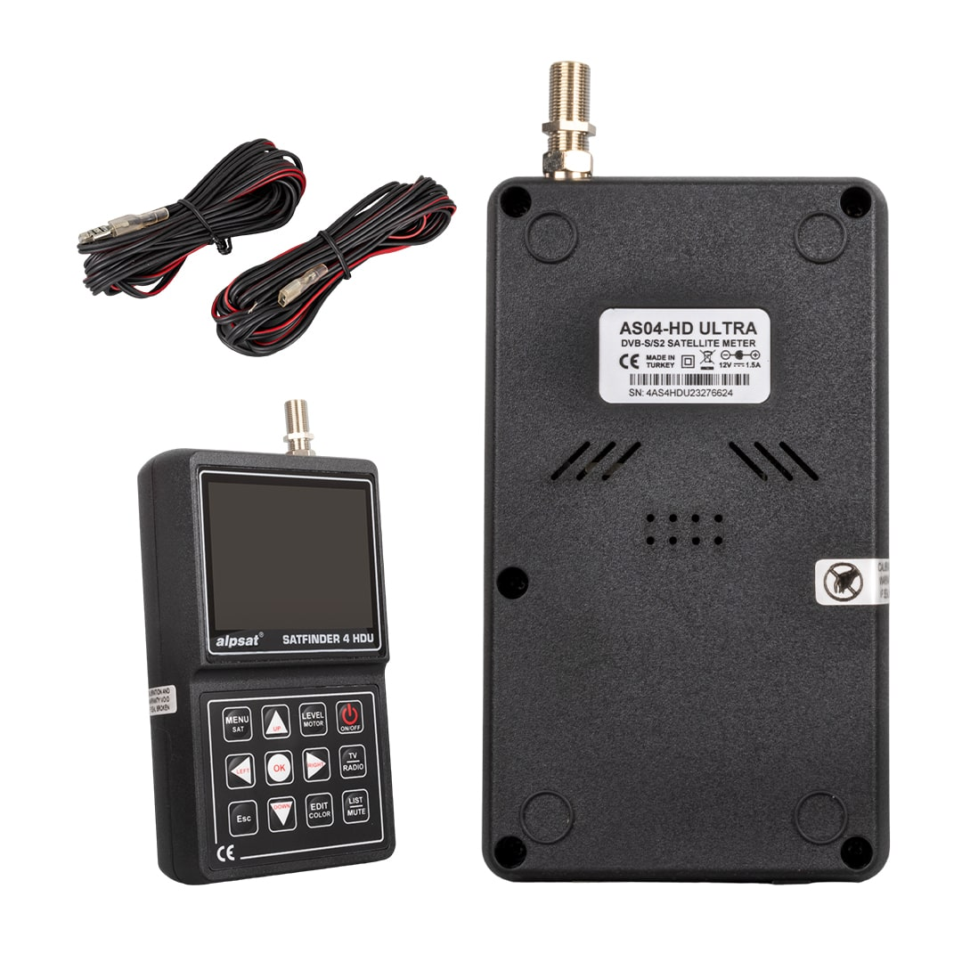 ALPSAT Satfinder AS04-HDU 4 HD ULTRA 3.5" LCD Ekranlı Uydu Yön Bulucu