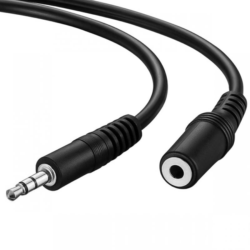 Kulaklık AUX Uzatma Kablosu 3.5 mm Stero Erkek/Dişi 1.5 Metre