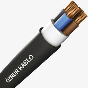 ÖZNUR Nyy Kablo (Yvv) 4*10 mm2 (Parça 20 mt)