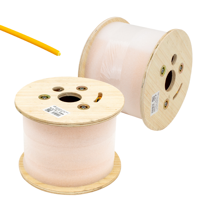 Fiber Optik Kablo 1 Core (Sx) Sm Hffr Sarı