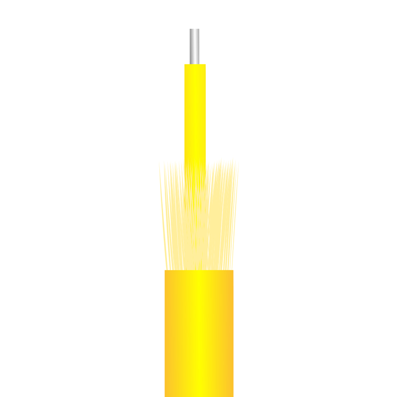 Fiber Optik Kablo 1 Core (Sx) Sm Hffr Sarı