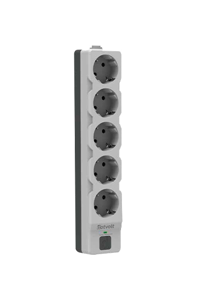 Dotvolt Surge Hunter 1050 Joule 1.5mt Kablolu Beşli Akım Korumalı Priz