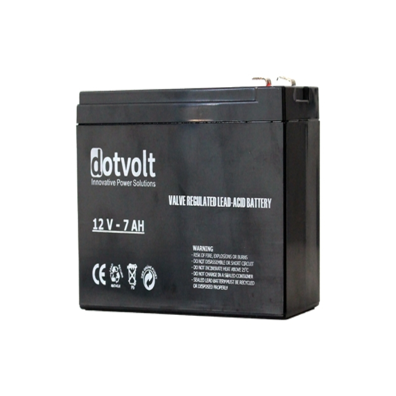 Kuru Akü 12 V 7 Amper Dotvolt