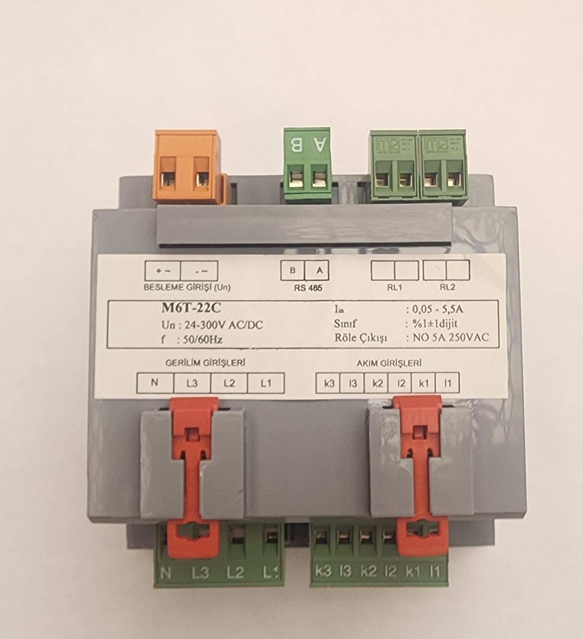 MAKEL M6T-22C 24-300V Multumetre 96*96