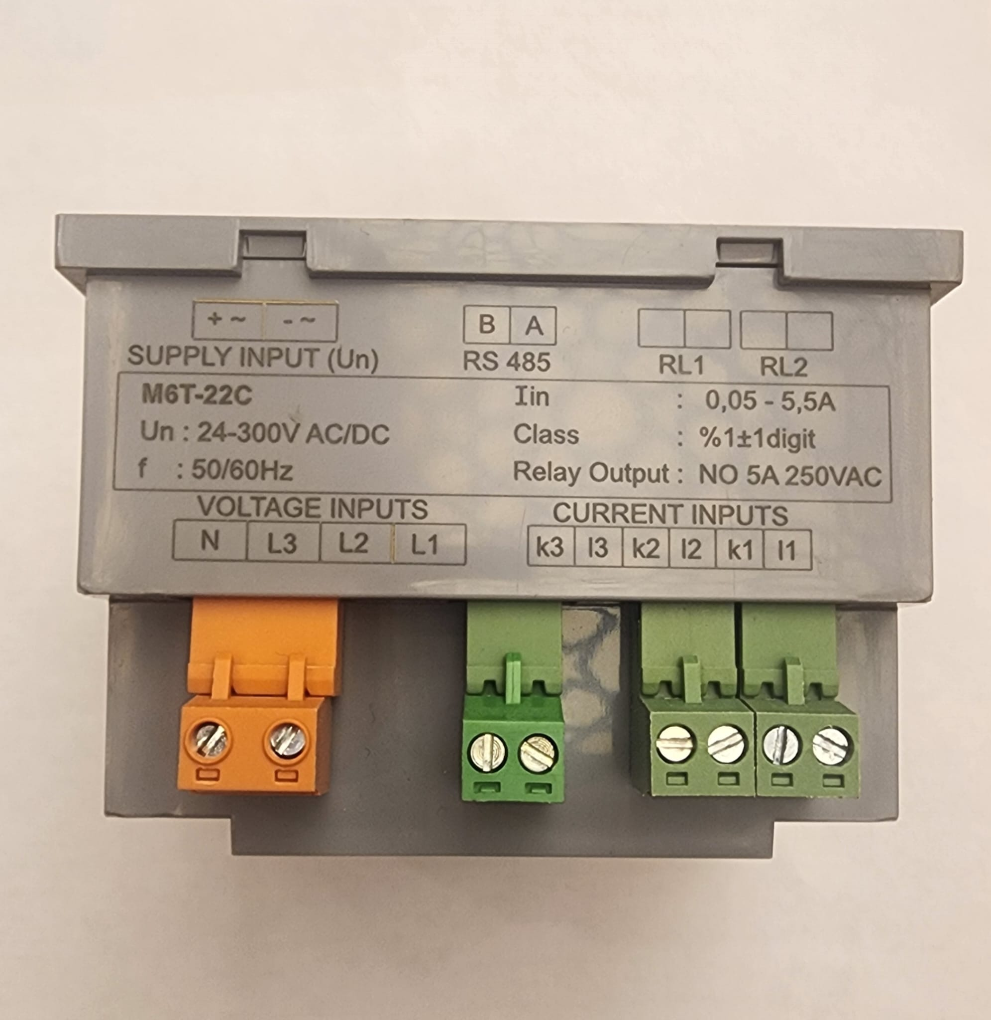 MAKEL M6T-22C 24-300V Multumetre 96*96