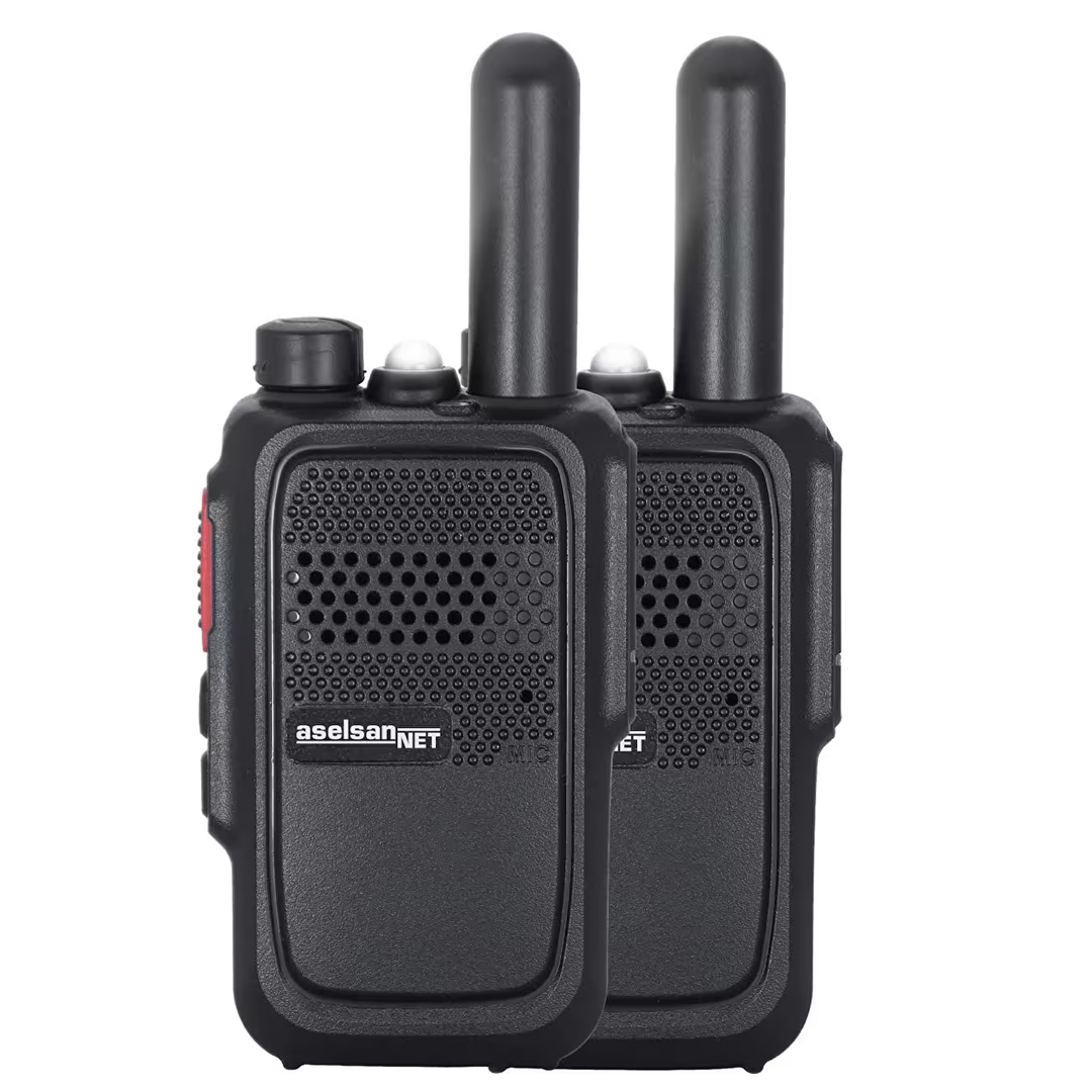 ASELSAN PM-580 PMR Şarj Dahil İkili El Telsizi (10 KM)(16 Kanal + 121 Alt Kanal)
