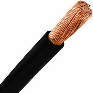 HÜNKA Nya Kablo 6 mm2 H05V-7V-U Siyah 1000 Lik Makara