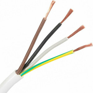 HÜNKA TTR Kablo 4*1 mm2 Beyaz 500'lük